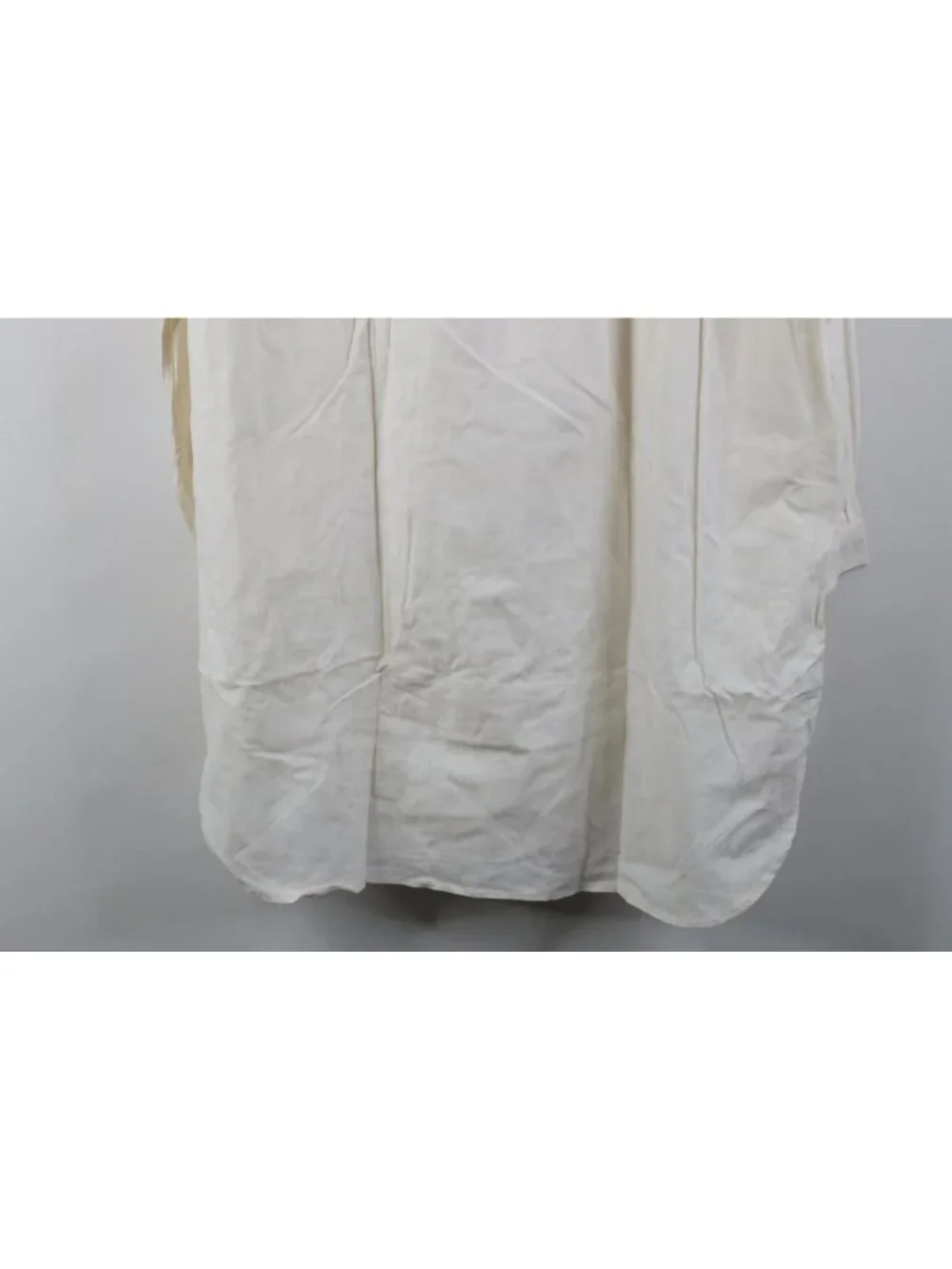 Deadstock Vtg 50s Unissued German Military Mens 36 Hospital Grandpa Shirt White